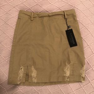 Carmar Tan Utility Skirt